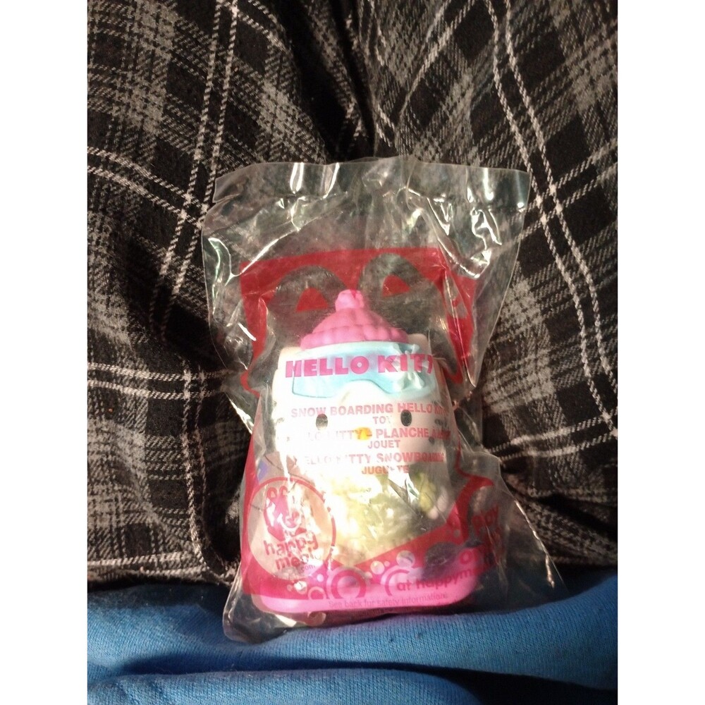 2011 Hello Kitty McDonalds Happy Meal Toy Snow Boarding #7 Sealed